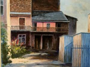 Wocławek - podwórko